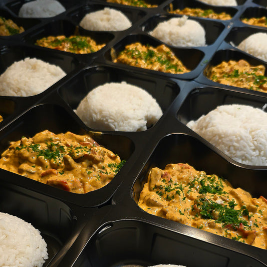 Biff Stroganoff med jasminris